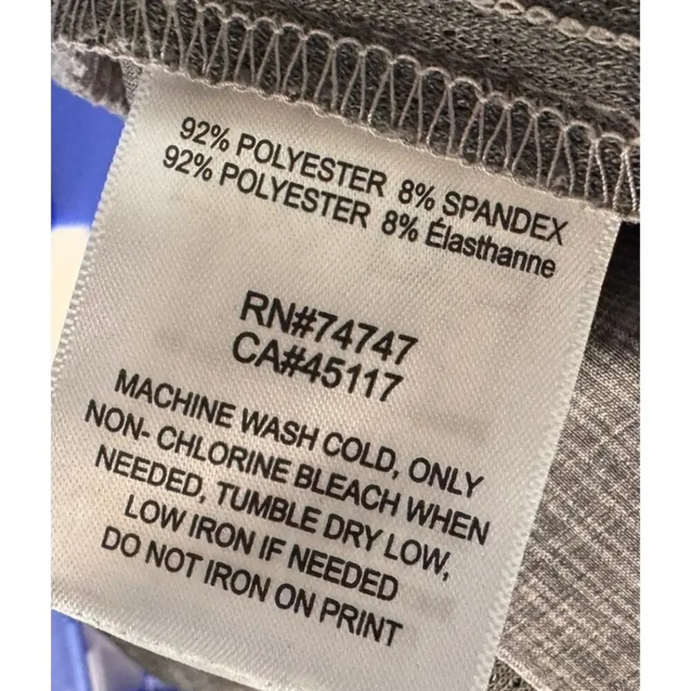 WorldWide Sportsman Mens Gray Size 32 Shorts Polyester Spandex